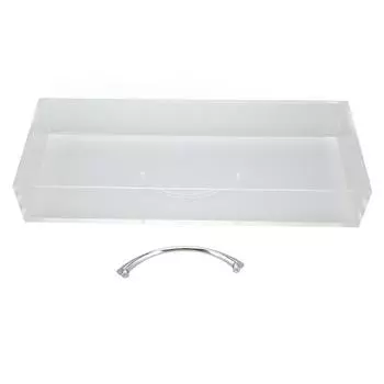 Прозрачный пылезащитный бокс большой емкости с хорошей защитой для часов, пылезащитный бокс с ручкой для