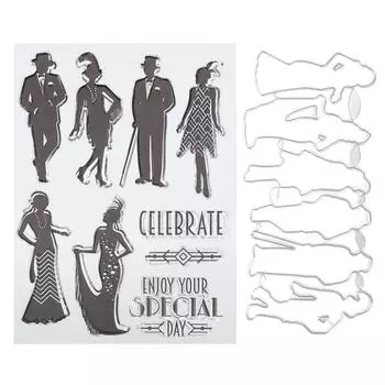 Прозрачный штамп резиновый журнал альбом украшения ручная работа ремесла аксессуары