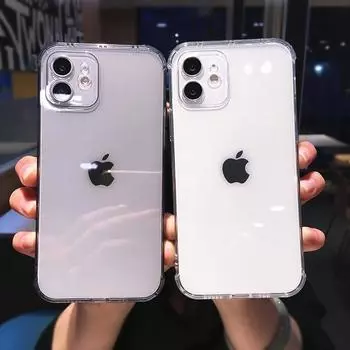 Прозрачный силиконовый чехол ярких цветов для iPhone 15 14 13 12 11 Pro Max 7 8 Plus X XR XS Max SE 2020, модный защитный чехол для камеры iPhone 13 Pro Max чёрный