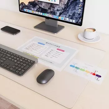 Прозрачный стол YSAGi, совместимый с прозрачным столом, изготовлен из большого круглого нагревателя для мыши, не болят руки на коврике для учебы и домашнего использования, коврик для мыши,