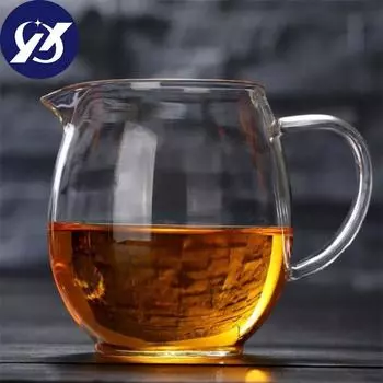 Прозрачный термостойкий стеклянный чайник Cha Hai Gongdao, чайная чашка, кружка, чайная чашка, чайный набор, 450 мл