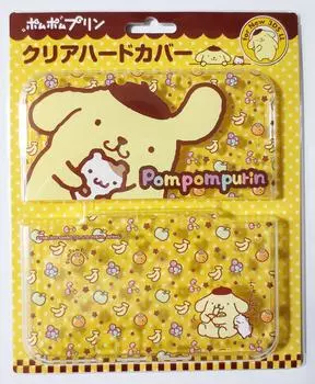 Прозрачный твердый переплет для new3DSLL Pom Purin Pom (Фрукты)