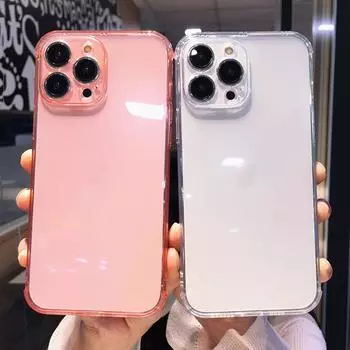 Прозрачный ультратонкий силиконовый чехол для телефона Iphone 14pro 13 12 11 Pro Max Xs Max Xr 14 Plus, прозрачная мягкая противоударная задняя крышка For iPhone 14Pro Max чёрный