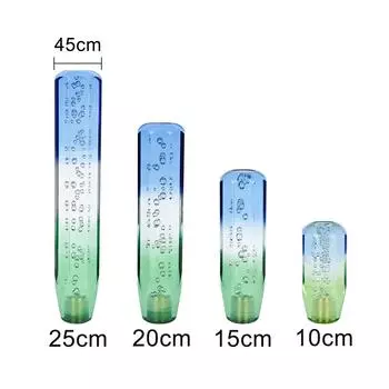 Прозрачный универсальный автомобильный рычаг переключения передач, автомобильные аксессуары, головка рычага переключения передач, ручка переключения передач, механическая коробка передач