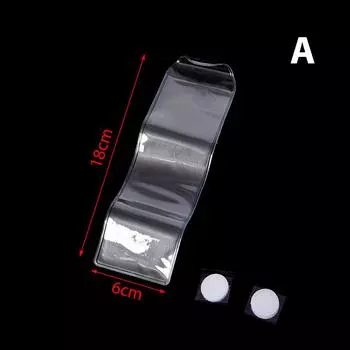 Прозрачный универсальный чехол для пульта дистанционного управления из ПВХ, пыленепроницаемый чехол, защитная оболочка 6*18cm