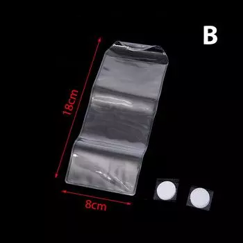 Прозрачный универсальный чехол для пульта дистанционного управления из ПВХ, пыленепроницаемый чехол, защитная оболочка 8*18cm