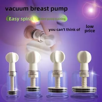 Прозрачный вакуумный молокоотсос, игрушки для взрослых для пар Single No. 1 outer diameter 2.9