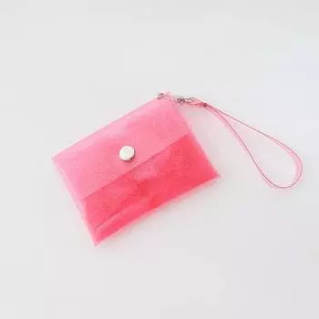 Прозрачный водонепроницаемый ПВХ для женщин и мужчин, сумка для хранения кредитных карт, удостоверений личности, мини-кошелек для девочек, кошелек для монет as the picture