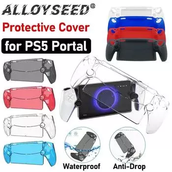 Прозрачный защитный чехол для игровой консоли PS5 Portal Handheld, противоударный чехол для контроллера игровой консоли для ПК, устойчивый к падениям