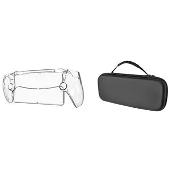 Прозрачный защитный чехол для ПК, ударопрочный, моющийся, для PS5 Portal (слоновая кость) Жарко