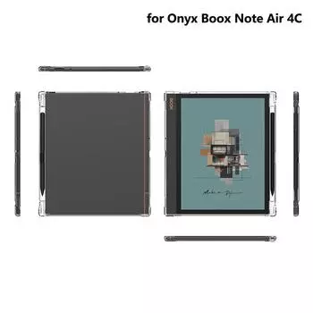Прозрачный защитный чехол из ТПУ с держателем для карандашей Smart Pencil Holder для защиты электронной книги Onyx Boox Note Air 4 C 4C for Note Air 4C