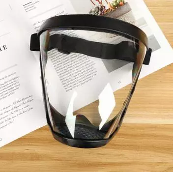 Прозрачный защитный щиток для лица, противомасляные очки, пыленепроницаемая защитная маска для лица, многоразовые кухонные принадлежности 1 pc