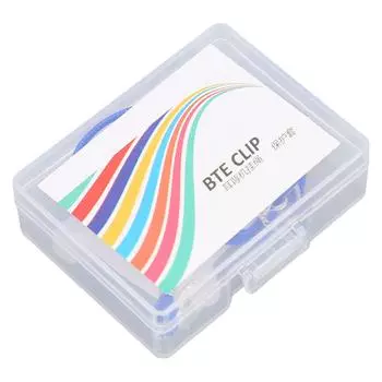 Прозрачный зажим для звукового аппарата A13, фиксирующий протектор, удерживающий синий шнурок для усилителя звука BTE M Single ear