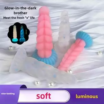 Прозрачный желеобразный дилдо розовый силиконовый маленький в форме спирали анальная пробка эротические товары Sm женский мастурбатор S