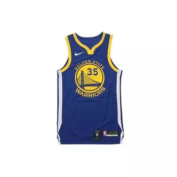 Прямая баскетбольная майка приталенного кроя Nike NBA Player Edition с Кевином Дюрантом, мужская майка шестикратного чемпиона, темно-синяя AV2643-495 S