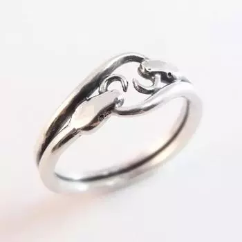 Прямая доставка кольцо осьминога щупальце океан кольца древнее посеребренное модное ювелирное изделие