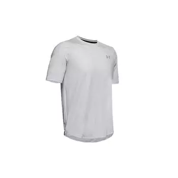 Прямая футболка Under Armour с подкладкой для тренировок, мужские топы, светло-серые 1351569-014 XXL