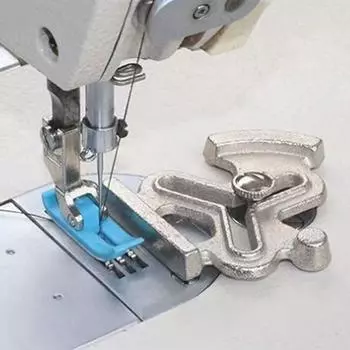 Прямая направляющая для шва Изогнутый шаблон позиционирования сливового цветка Портной серебряный