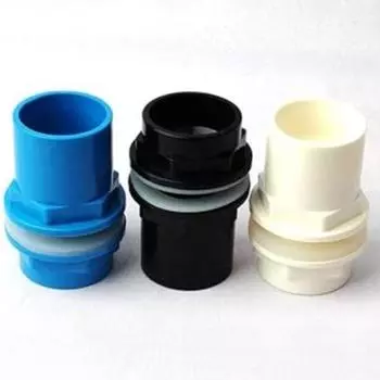 Прямая наружная резьба Соединительные соединения для резервуара с водой Соединительный элемент с наружной резьбой Выходной разъем синий