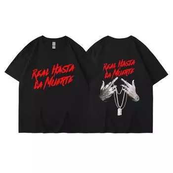 Прямая поставка свободный браслет на палец с принтом футболка с коротким рукавом Желание Ebay S синий