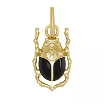 Прямая продажа в Великобритании CAROLINA HERRERA Carolina Herrera Beetle Charm Black, 1 шт.