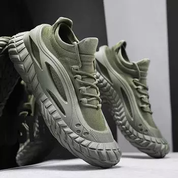 Прямая трансляция 2025 легкие мужские туфли гнездовые резиновые подошвы носки обувь сверхлегкие спортивные импортные беговые дышащие мужские туфли лето 39 чёрный