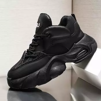 Прямая трансляция весны 2024 года, новые водонепроницаемые кроссовки на толстой подошве с низким верхом из кожи в гонконгском стиле для студентов, популярная обувь Douyin 39 белый