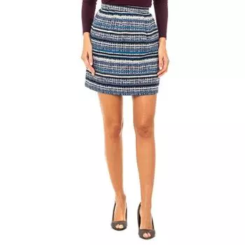 Прямая юбка с застежкой-молнией сзади JWK002 женщина 38 разноцветный