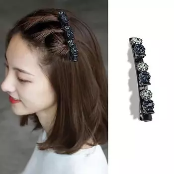 Прямая заколка-утиный нос Заколка для волос на лбу Заколка для волос Бесшовная заколка Заколка для челки Аксессуар для волос Бесшовный зажим 9cm