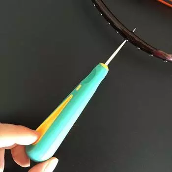 Прямое шило для натяжки струн для ракетки для бадминтона и тенниса Машина для натяжки струн Детали для натяжки струн Инструменты для ремонта струн Аксессуары