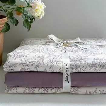Прямой эфир Взрыв Класс А Материнский Младенческий Класс Хлопок Двухслойная Пряжа Набор 4 шт., Пододеяльник из чистого хлопка, Детская кровать для студентов 3 шт. 155 * 210Cm single quilt