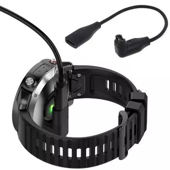 Прямой / изогнутый - кабель для смарт-часов Разъем для зарядки USB-C к зарядному кабелю подходит для Fenix 7 7S 7X 6 6S 6X B