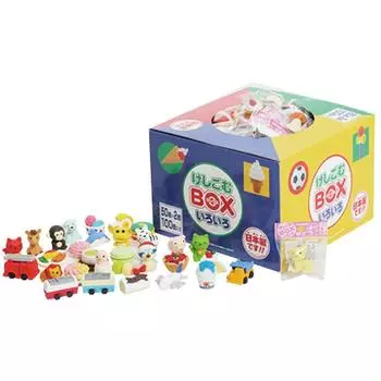 прямой Keshigomu BOX 100 различных предметов [распродажа Ивако] белый