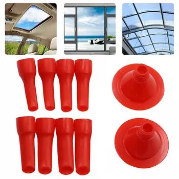 Прямой нажимной тип, клеевой наконечник, рот, 6 мм, тип «утконос»