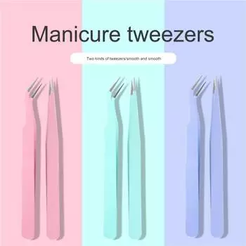 Прямой пинцет, удобный, долговечный, удобная ручка 1