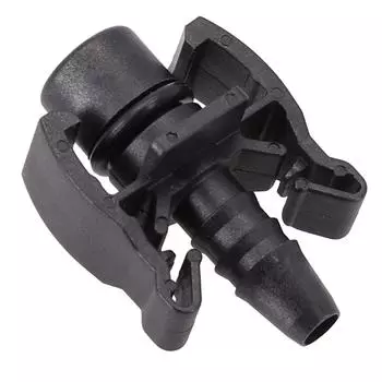 Прямой разъем прост в установке, устойчив к высоким температурам