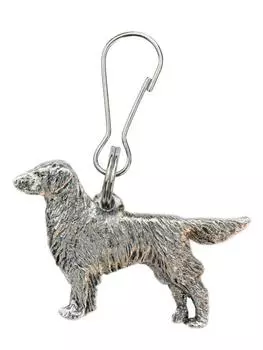 Прямошерстный ретривер, сделано в Англии Коллекция Art Dog Zip Pull