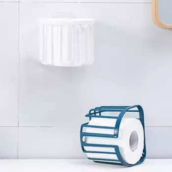 Прямоугольная пластиковая полка для ванной комнаты, хорошая вентиляция, туалетная бумага, полка для душа, кухонные аксессуары серый