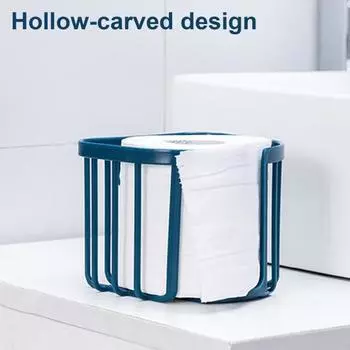 Прямоугольная пластиковая полка для ванной комнаты, хорошая вентиляция, туалетная бумага, полка для душа, кухонные аксессуары