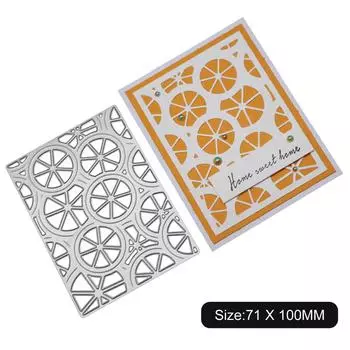 Прямоугольная рамка колесо украшения металлический серебристый трафарет тиснение резка штампы для скрапбукинга бумага альбом карты изготовление серебряный