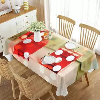 Прямоугольная скатерть в кости, настольная игра в кости, тематическая скатерть, прямоугольная скатерть для гостиной, вечеринки, столовой, банкетного декора 40x70cm 15x27inch
