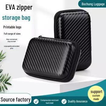 Прямоугольная сумка из ЭВА для хранения наушников и беспроводного микрофона 13*8*4