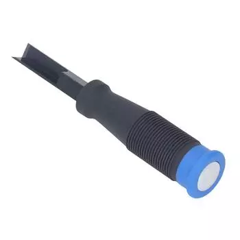 Угловая стамеска с ручкой из хром-ванадиевой стали, квадратная стамеска для деревообработки, прорезки пазов, медь