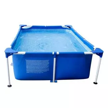 Прямоугольное покрытие для бассейна, водонепроницаемое, устойчивое к ультрафиолетовому излучению, всепогодная защита, универсальное, простое в установке, защитное для бассейна S