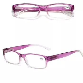 Прямоугольные очки с защитой от синего света для родителей и пожилых людей, 1 шт., очки для чтения с гиперметропией, унисекс, с защитой от УФ-излучения, газетные, полнокадровые, уникальные +1.0 чёрный