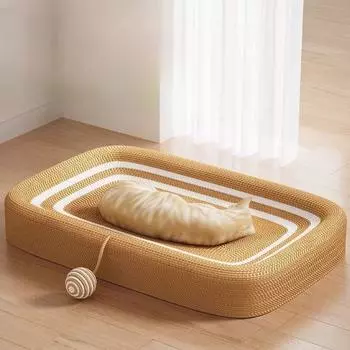 Прямоугольные подушечки для кошачьих когтей 100% сизаль/джутовая доска для кошачьих когтей, лежанка для кошек, стойкий инструмент для заточки когтей, товары для животных