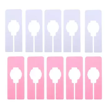 Прямоугольные разделители для вешалок для одежды Разделители для шкафов Разделители для вешалок с возможностью записи One Size