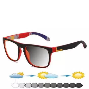 Прямоугольные уличные трендовые квадратные очки в большой оправе, удобные фотохромные очки для чтения от +0,75 до +4 +0.75