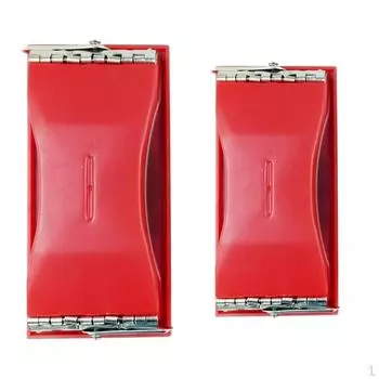 Прямоугольный держатель для бумаги, 2 шт., ручная шлифовальная машина -