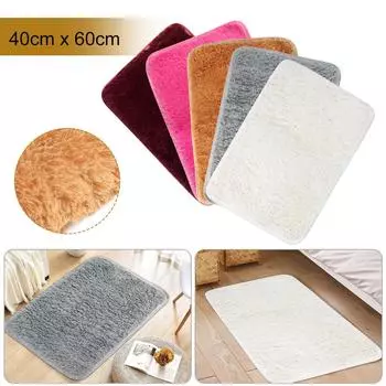 Прямоугольный ковер для дома, гостиной, спальни, ковер для ванной, нескользящий коврик, большой размер, мягкие ковры, коврик для ног, украшение для дома, напольный коврик серый